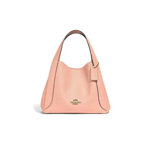 COACH Canvas коровья кожа кожаная сумка через плечо маленькая женская оранжево-розовая