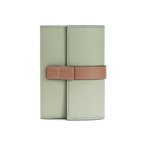 LOEWE Телячья кожа Кошелек Женские Светло-зеленый