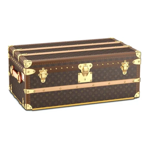 LOUIS VUITTON Деревянная коробка для хранения унисекс коричневый