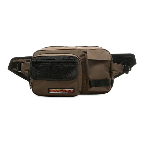 Adidas Consortium Нейлоновая сумка-банка Стандартная Унисекс Коричневая