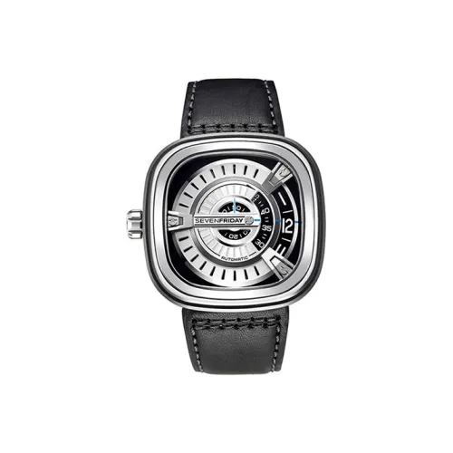 SEVENFRIDAY Механические Мужские Часы 47мм*47,6мм Черные