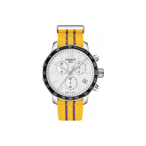TISSOT Quartz Механизм Мужские Часы Time Jog Collection 42 мм Белые