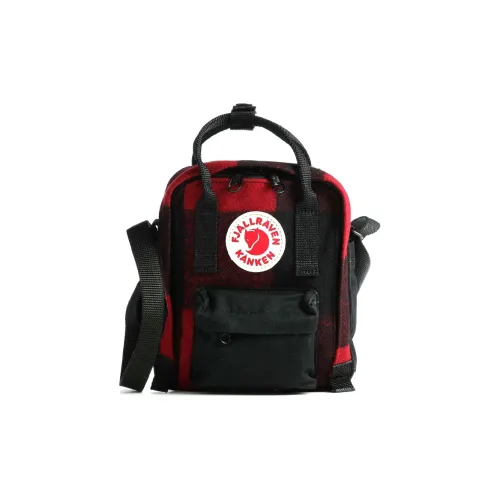 Fjallraven Kanken Туристические сумки Красный Черный Унисекс