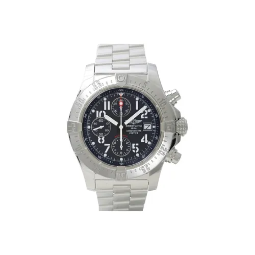 BREITLING Автоматический Механический Часы Мужские 43 мм Черные