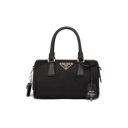 PRADA RE Edition Кожа Нейлон Сумка Женская Черная