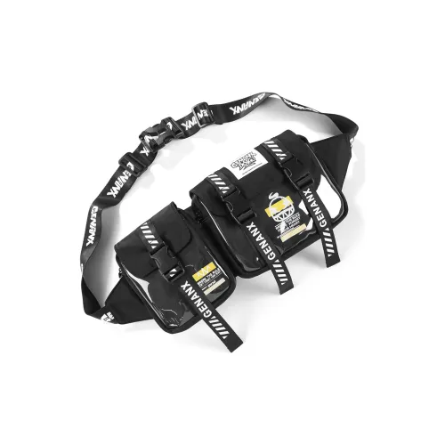 GENANX Полиэстер Сумка через плечо Унисекс Черный