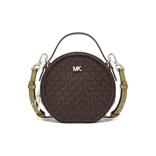 MICHAEL KORS DelaneyMICHAEL KORS Handbag Collection Коровья кожа Круглая сумка Сумка через плечо Сумка среднего размера