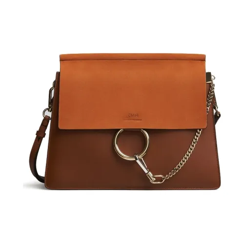 Chloe Chloé сумки Коровья кожа Сумка через плечо Женская Красно-коричневый