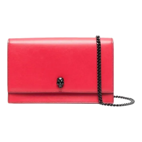 Alexander McQueen Кожа Сумка через плечо Женская Красная