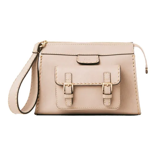 Chloe Chloé сумки Буйволовая кожа Клатч Маленький Женский Светло-розовый