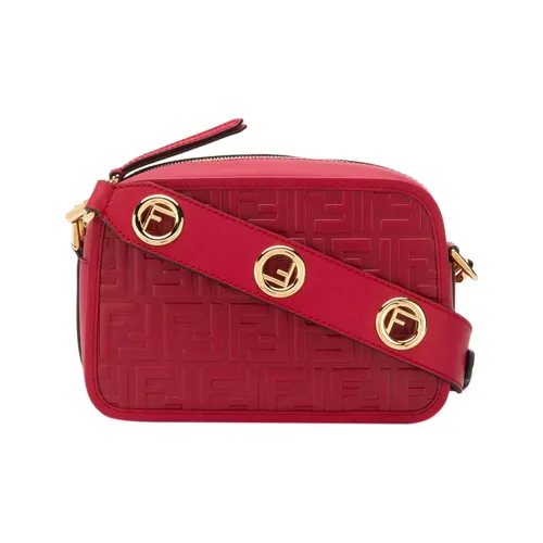 FENDI Кожа Camera Сумка Плечевая сумка Женская Красная
