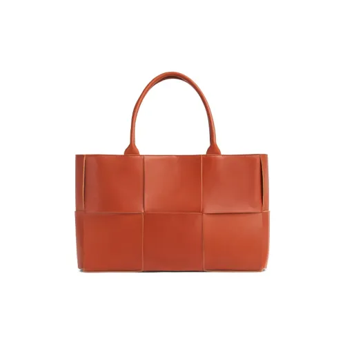 Bottega Veneta Arco Кожа Сумка Женская Maple Leaf Коричневый