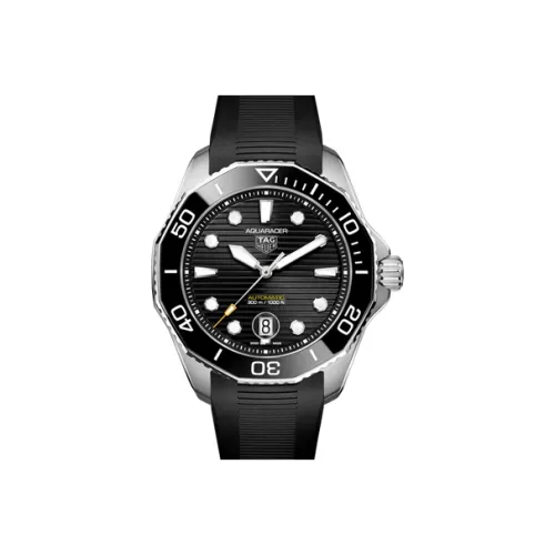 TAG HEUER Автоматический Механический Механизм Мужские Часы из Коллекции Aquaracer 43 мм Белые