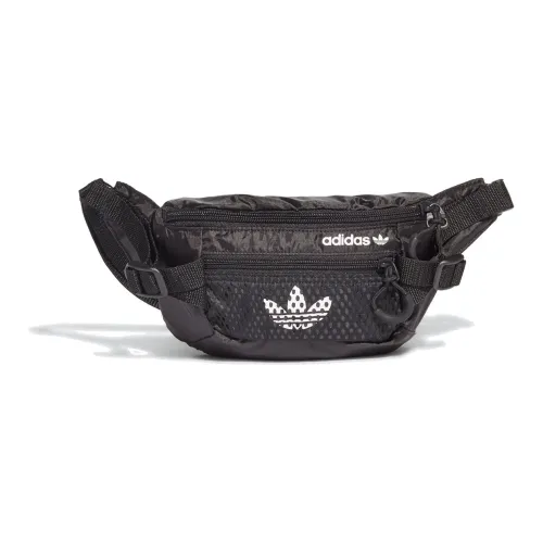 Adidas Originals Полиэстер Сумка через плечо Слинг-сумка Сумка на пояс Стандартная Унисекс Черная