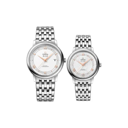 OMEGA Elegant Saucer Series Автоматический Механический Механизм Унисекс Часы 39,5 мм Белый Циферблат