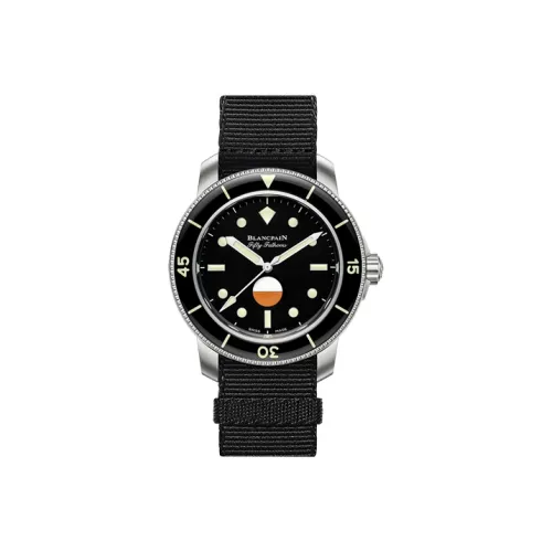 BLANCPAIN Автоматический Механический Часы Мужские FIFTY FATHOMS 40,3 мм Черные