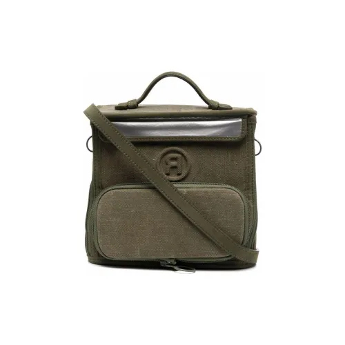 READYMADE Кожа Рюкзак Мини Мужской Зеленый