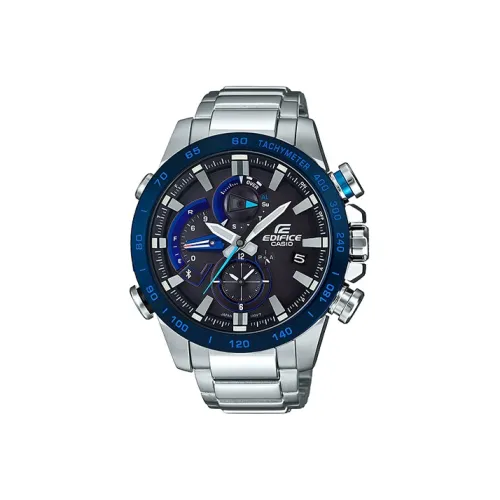 CASIO EDIFICE Collection Кварцевый механизм нержавеющая сталь ремешок часы для мужчин черный циферблат EQB 800DB 1A