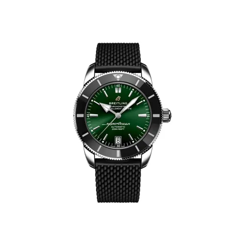 BREITLING Автоматический Механический Часы Мужские Super Ocean Culture Collection 42 мм Зеленые