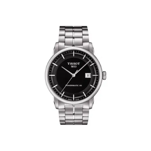 TISSOT Автоматический Механический Механизм Мужские Часы 41 мм Черный