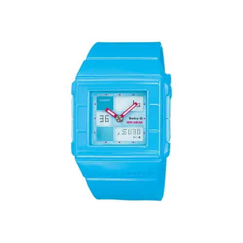 CASIO Детский G Коллекция Кварцевый Механизм Смольный Ремешок Часы Женские Часы Синий Циферблат BGA 200 2E2021