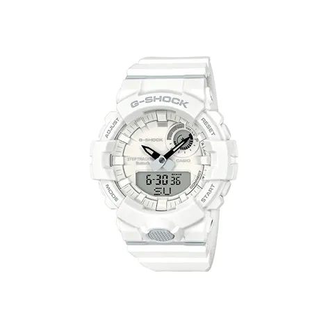 CASIO Кварцевый механизм Мужские часы серии SQUAD 54,1 мм * 48,6 мм * 15,5 мм Белый