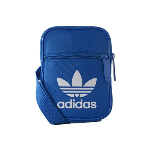 Adidas Originals Ткань Маленькая Квадратная Сумка через плечо Мини Унисекс Синий