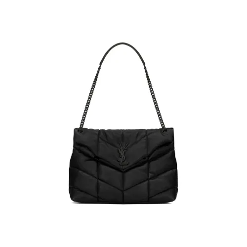 SAINT LAURENT Sheepskin Cloud Bag Pillow Bag Handbag Shoulder Bag Crossbody Bag Shoulder Bag Women's Black