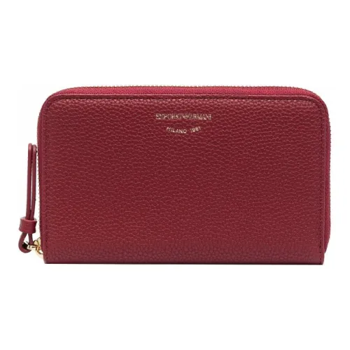 EMPORIO ARMANI Кожа Кошелек Женские Красный