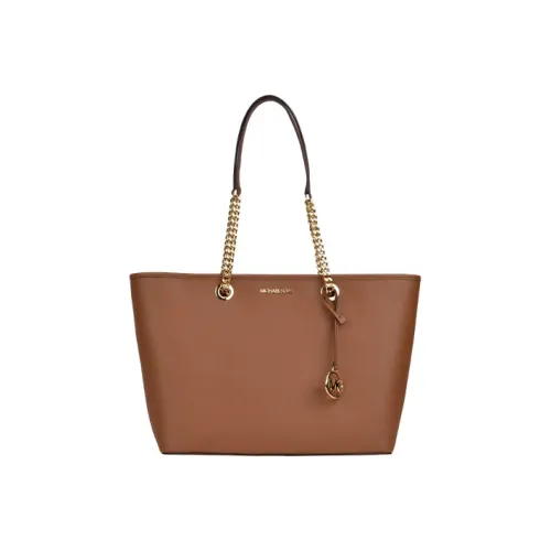 MICHAEL KORS Shania Кожа Тоут Сумка Сумка для покупок Сумка Сумка через плечо Большая Женская Коричневая