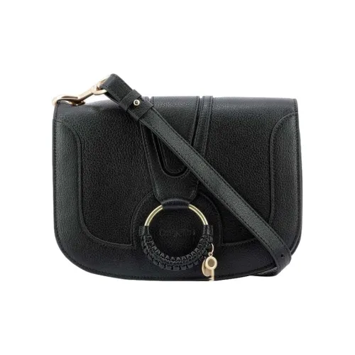 See By Chloe Телячья кожа Сумка через плечо Женская Черная