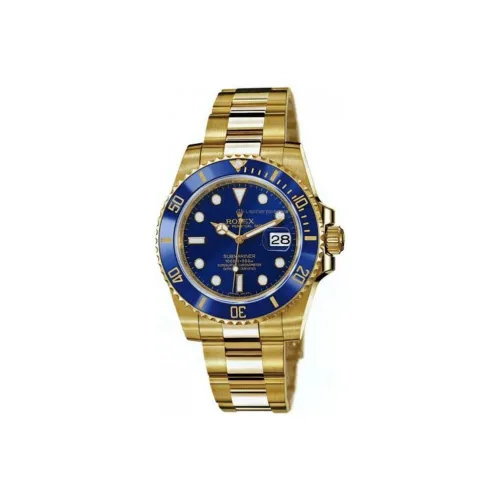 ROLEX Submariner Edition Автоматический Механический Механизм Унисекс Часы 40 мм Синий Циферблат Ремешок из Нержавеющей Стали
