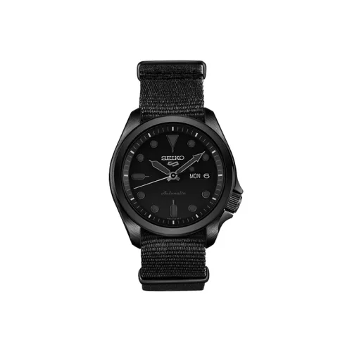 SEIKO SEIKO5 Collection Механические часы Мужские Черный циферблат SRPE69K1