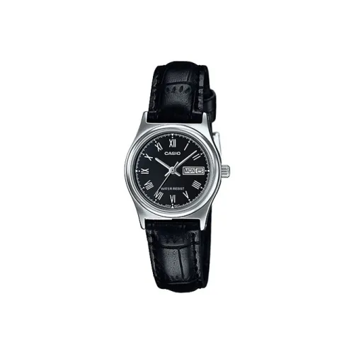 CASIO Standard Series Кварцевый механизм Часы Женские Черный циферблат LTP V006L 1B