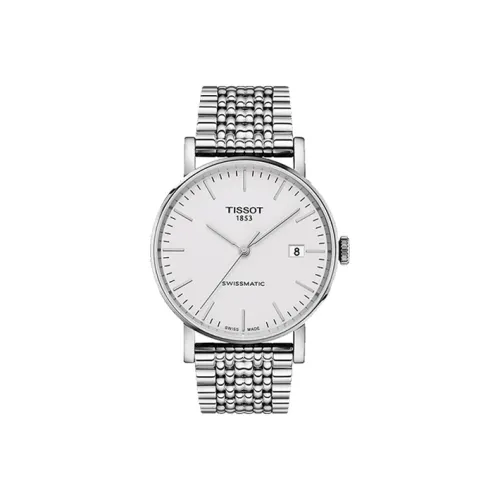 TISSOT Mechanical Механизм Мужские Часы Charm Time Series 40 мм Белые