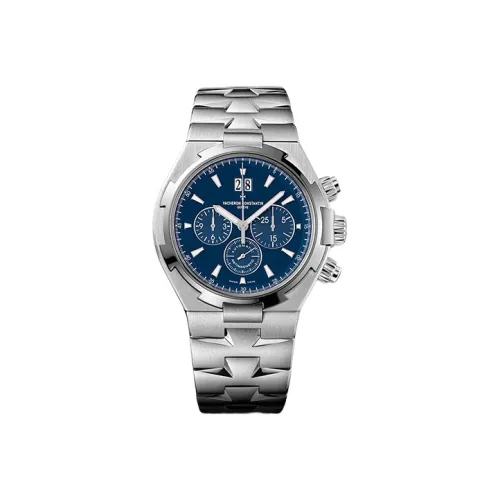 VACHERON CONSTANTIN Автоматический Механический Мужской Часы Longitudinal and Lateral Collection OVERSEAS 42 мм Синий