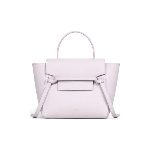 CELINE Коровья кожа Сумка сома Сумка Сумка на одно плечо Сумка через плечо Женская Candy Color Светло-фиолетовый