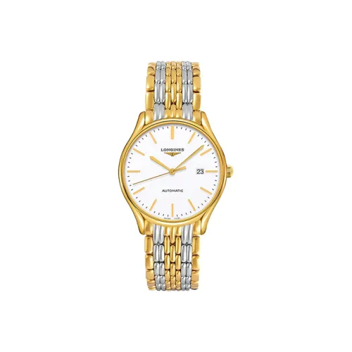 LONGINES Автоматический Механический Механизм Мужские Часы Lvya Collection 40 мм Золото