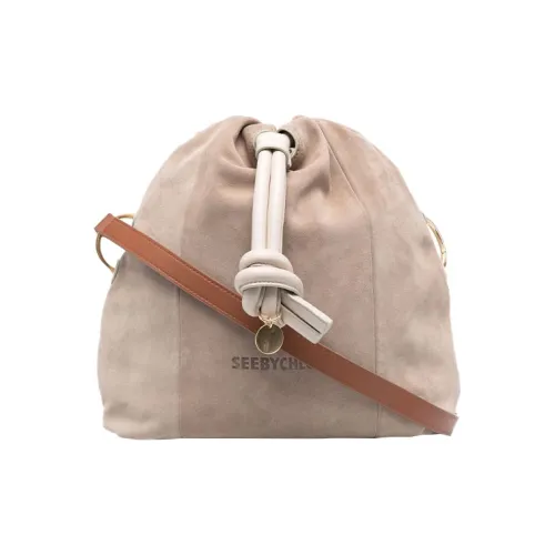 See By Chloe Сумка-ведро из кожи сумка через плечо плечевая сумка женская чернильно-серый