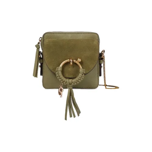 See By Chloe Коровья кожа Ткань Сумка Мини Женская Зеленая
