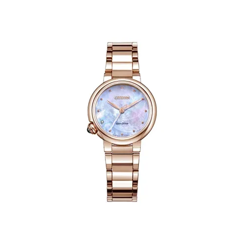 CITIZEN Светильник Кварцевый механизм Женские Экология Коллекция Drive 30 мм*8 мм Жемчужная раковина Цвет
