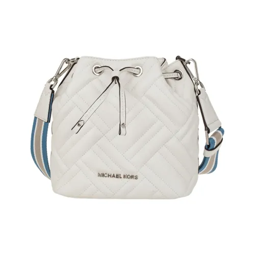 MICHAEL KORS Овчина Ведрообразные сумки Сумки через плечо Сумка через плечо Женская Белая
