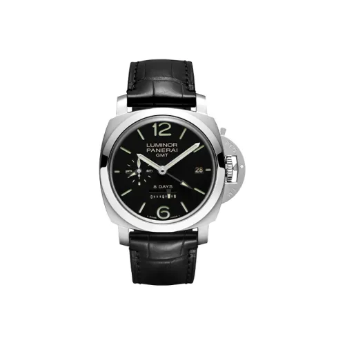 PANERAI Механический механизм Мужские часы LUMINOR LUMINO Collection 44 мм Черные