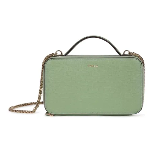 Furla Вавилон Кожа Сумка через плечо Сумка Женская Зеленая
