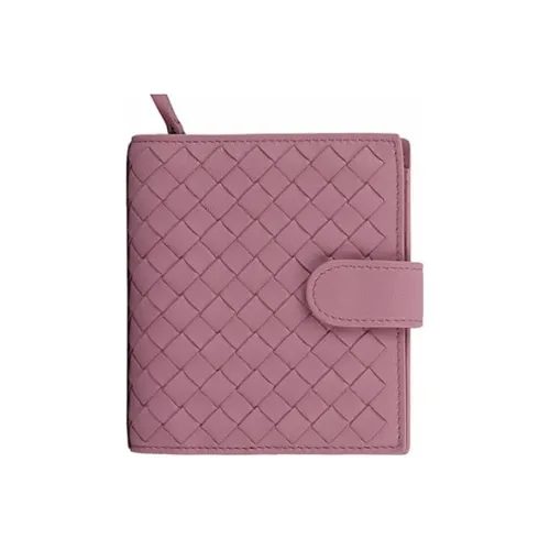 Bottega Veneta Кошелек из коровьей кожи женский розовый