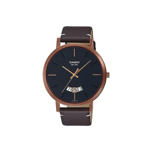 CASIO Кварцевый механизм Мужские часы серии Standard, черный