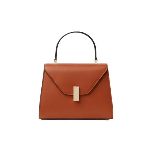 Valextra Iside Кожа Сумка через плечо Сумка Мини Женская Ржаво-красная