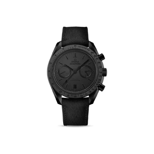 OMEGA Автоматический Механический Часы Мужские Super Tyrant Series Professional Moon Watch 44,25 мм Черные