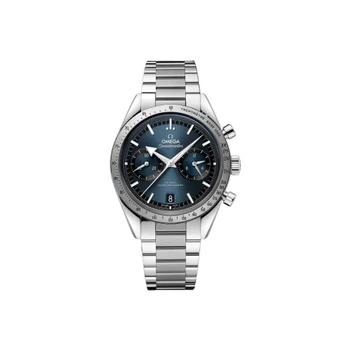 OMEGA Ручной завод, мужской, модель Super Dominant Series Heritage Watch, часы 40,5 мм, синий