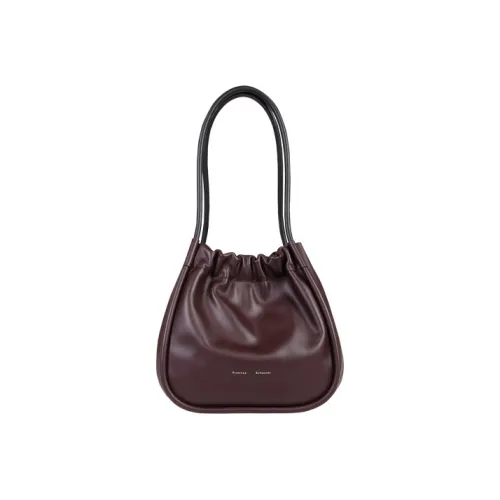 PROENZA SCHOULER Кожа Тоут Большой Женские Шоколад Сливовый